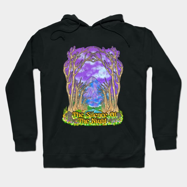 The silence of the night. Hoodie by Virtual Designs18